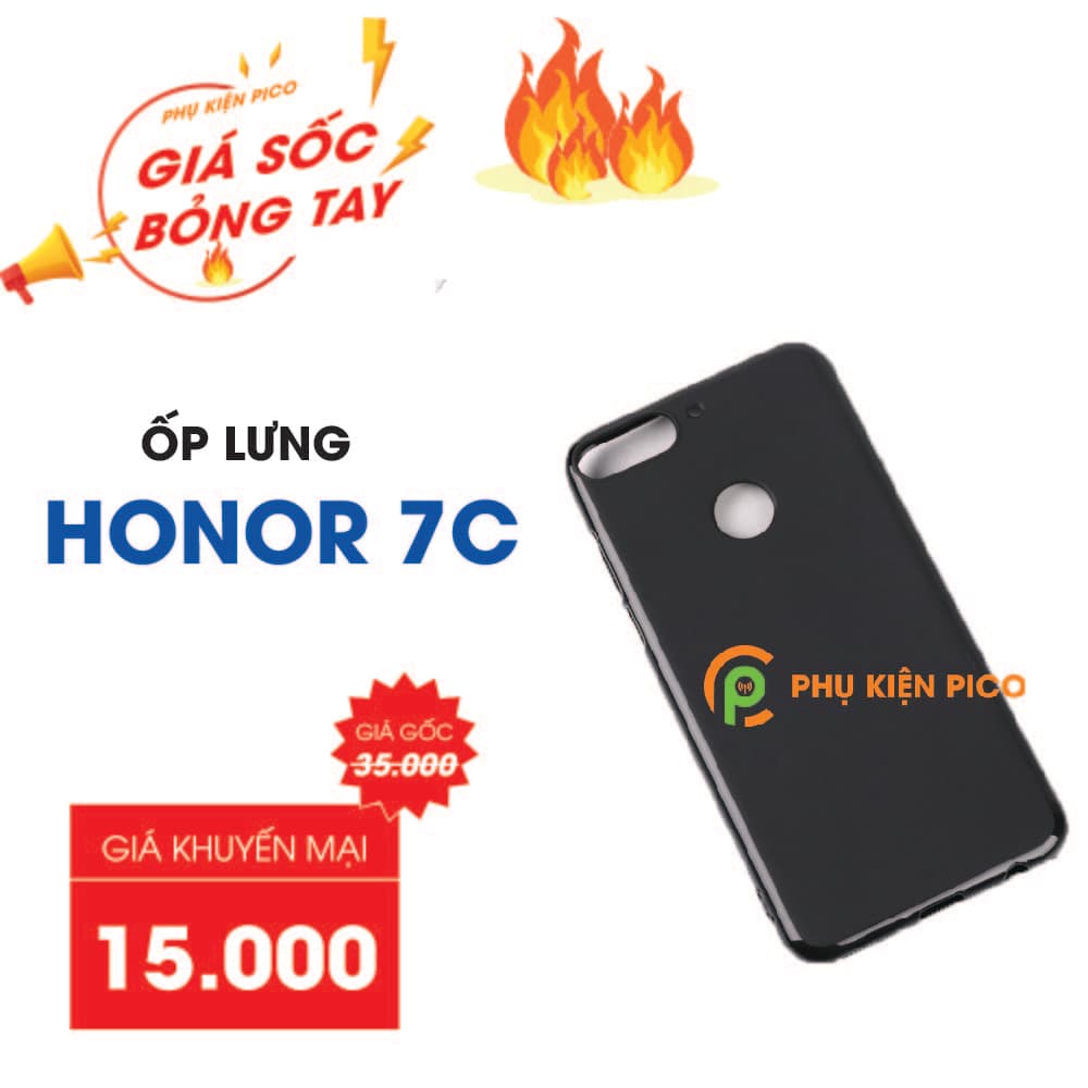 Ốp lưng Honor 7c dẻo siêu bền chống sốc