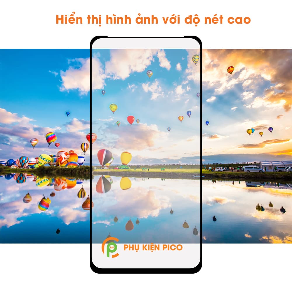 Kính cường lực OPPO Reno full viền full keo độ cứng 9H - 5