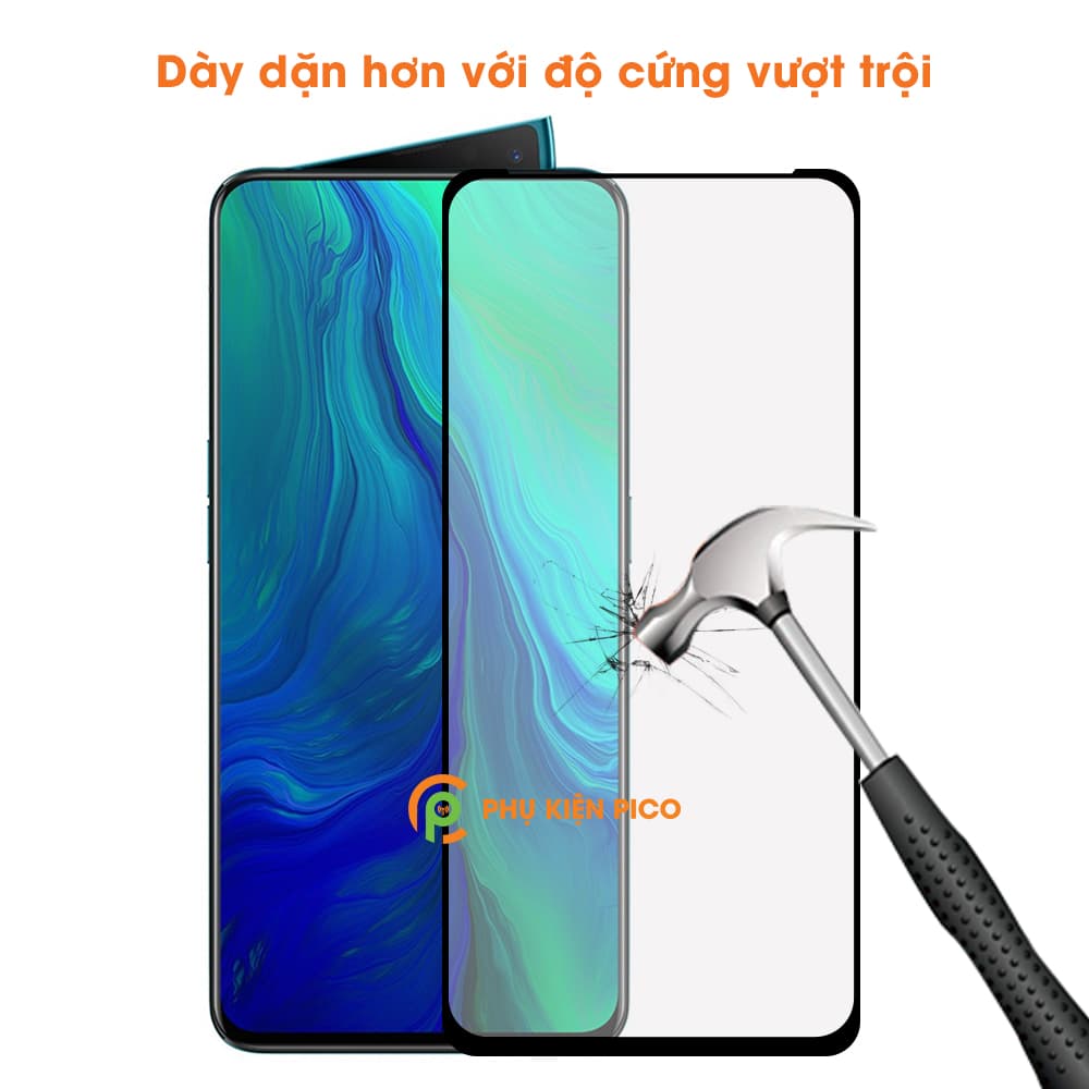 Kính cường lực OPPO Reno full viền full keo độ cứng 9H - 2