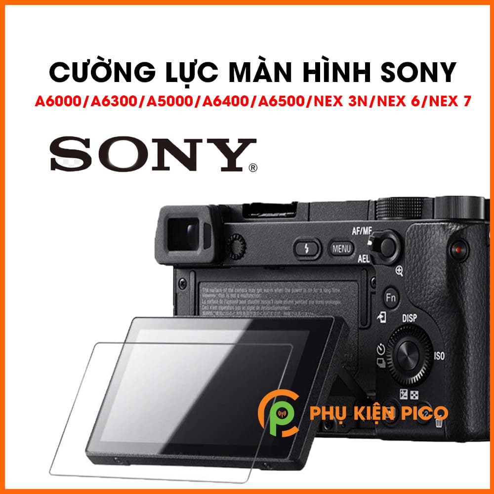 Dán cường lực màn hình máy ảnh Sony A6000/A6300/A5000/A6400/A6500/NEX 3N/NEX 6/NEX 7