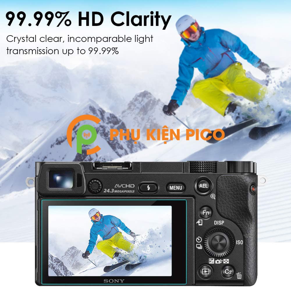 Dán cường lực màn hình máy ảnh Sony A6000/A6300/A5000/A6400/A6500/NEX 3N/NEX 6/NEX 7 - 2