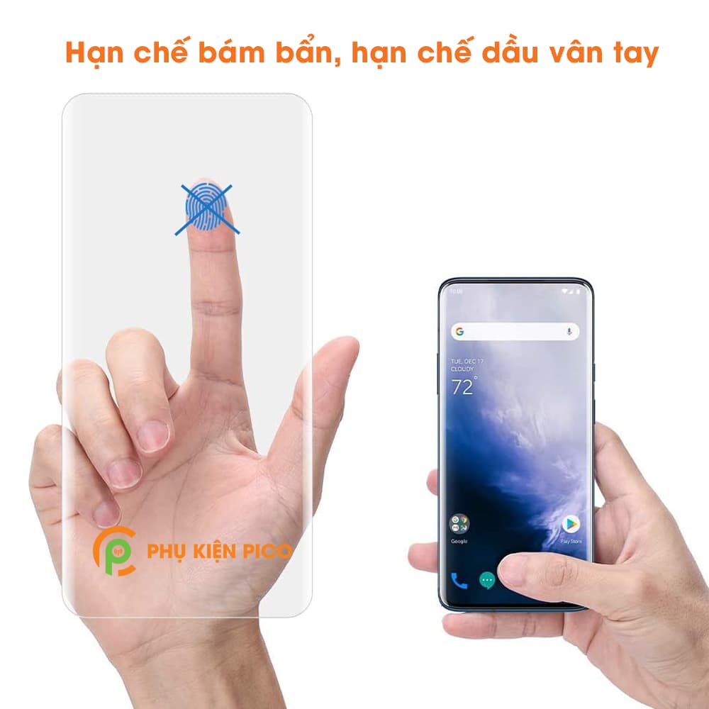 Cường lực Oneplus 7 Pro chính hãng UV LIQUID trong suốt full màn hình độ cứng 11H - 7