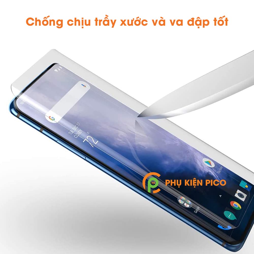 Cường lực Oneplus 7 Pro chính hãng UV LIQUID trong suốt full màn hình độ cứng 11H - 5