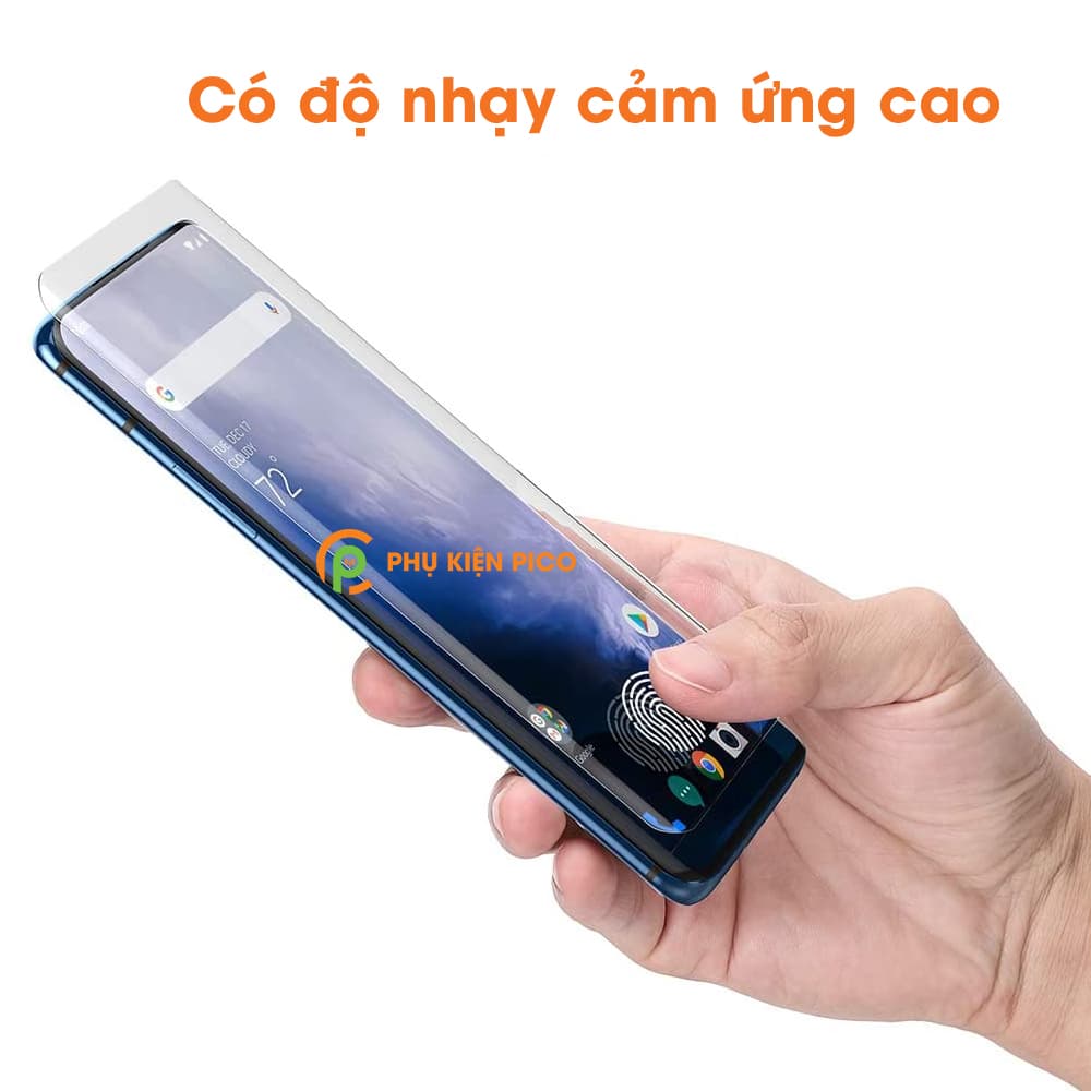 Cường lực Oneplus 7 Pro chính hãng UV LIQUID trong suốt full màn hình độ cứng 11H - 4