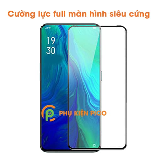 Kính cường lực Oppo Reno full viền độ cứng 9H - 3