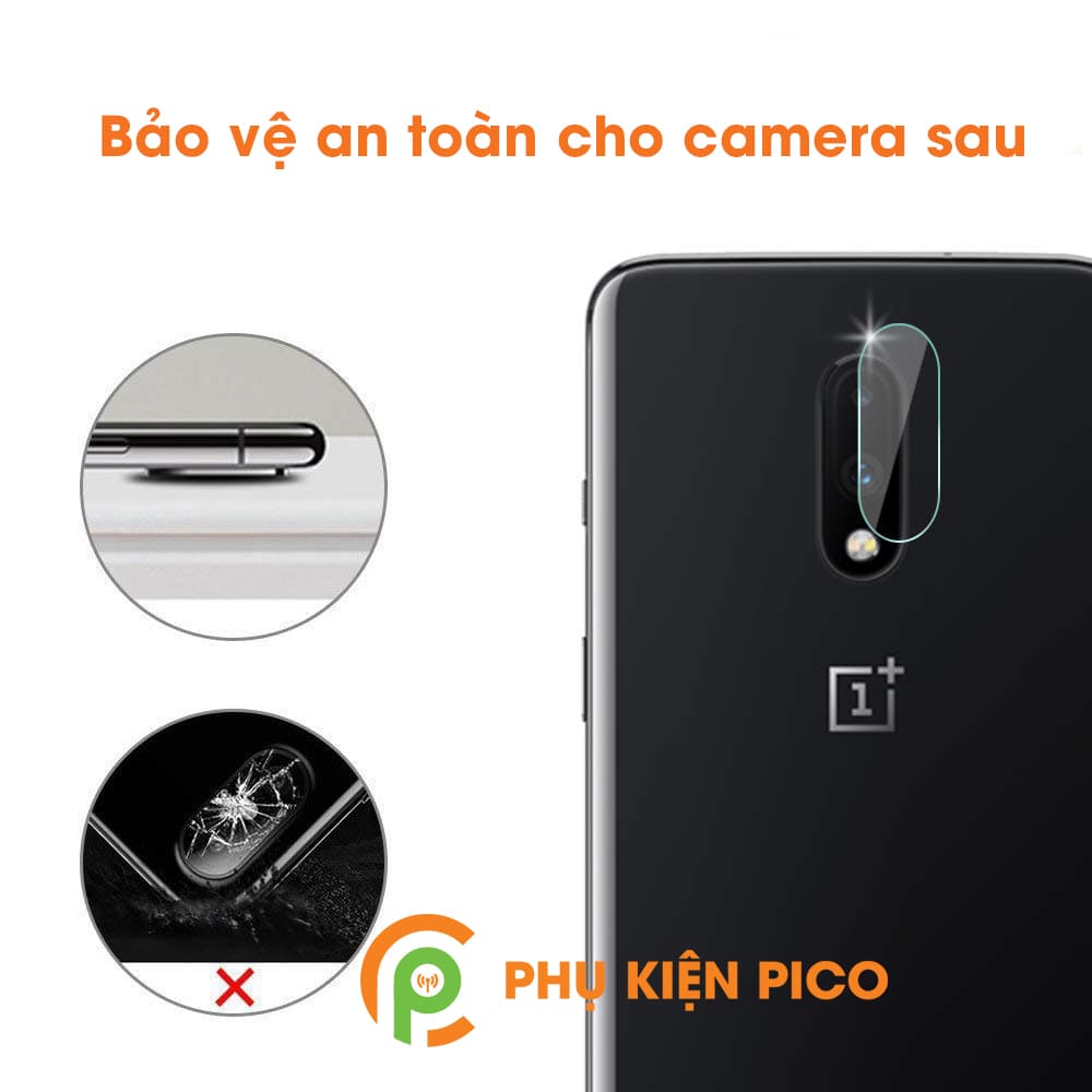 Miếng dán cường lực camera Oneplus 7 chống xước bảo vệ camera - 6