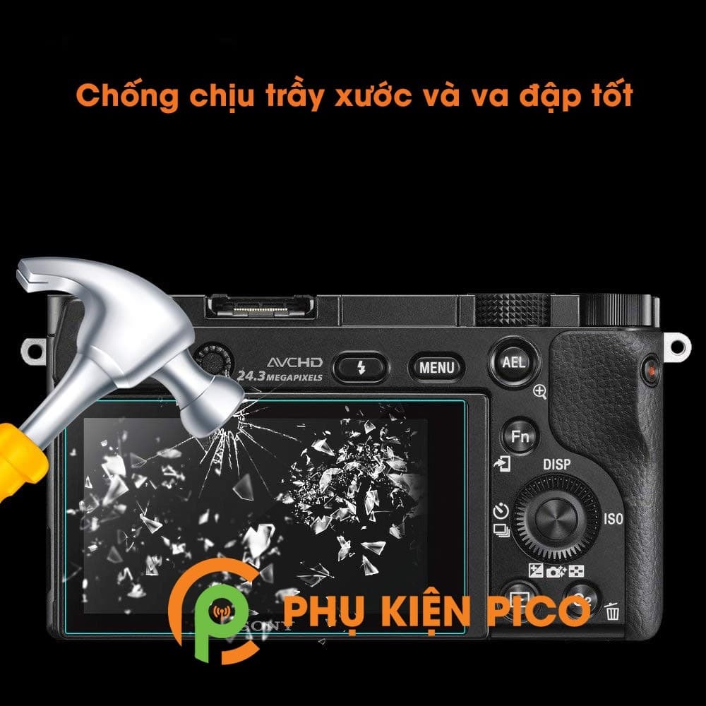 Dán cường lực màn hình máy ảnh Sony A6000/A6300/A5000/A6400/A6500/NEX 3N/NEX 6/NEX 7 Chính hãng Gor - 4