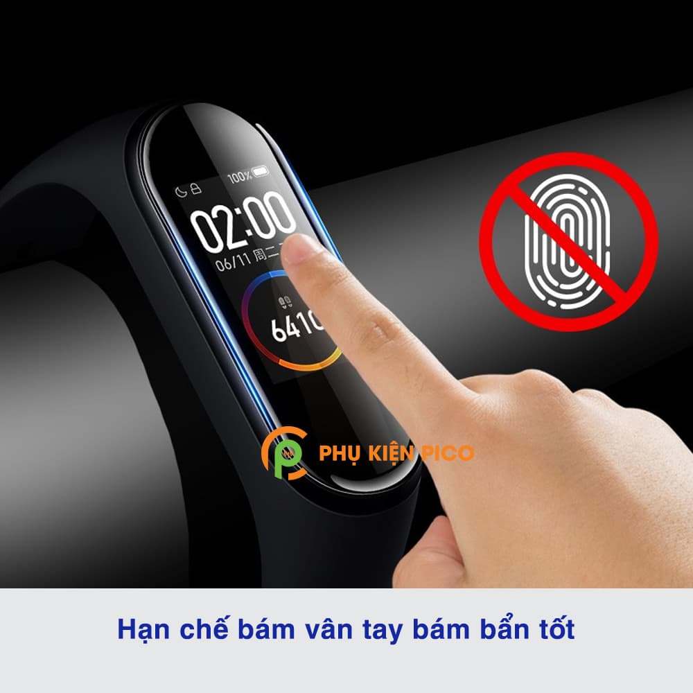 Dán màn hình Mi Band 4 full màn dẻo trong suốt PPF tự phục hồi vết xước - 6