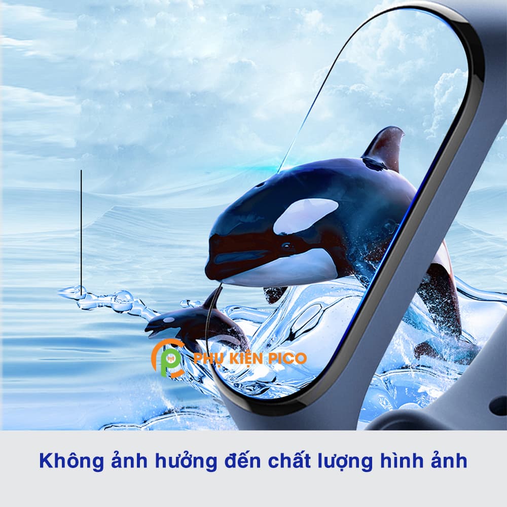 Dán màn hình Mi Band 4 full màn dẻo trong suốt PPF tự phục hồi vết xước - 2