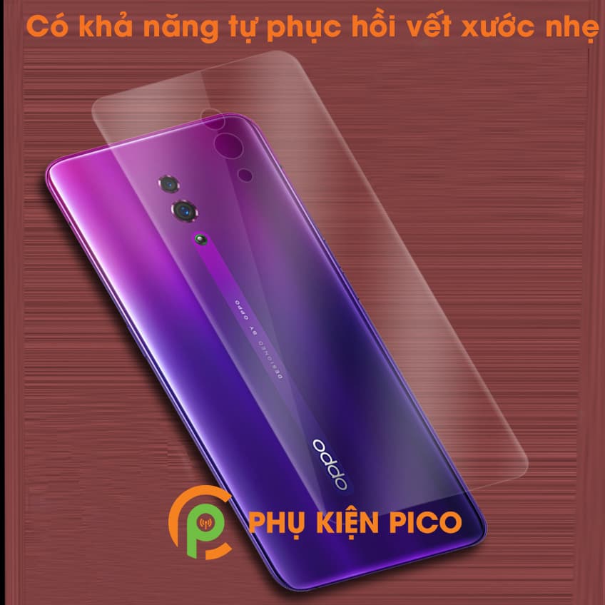 Dán dẻo PPF mặt lưng Oppo Reno trong suốt cao cấp - 2