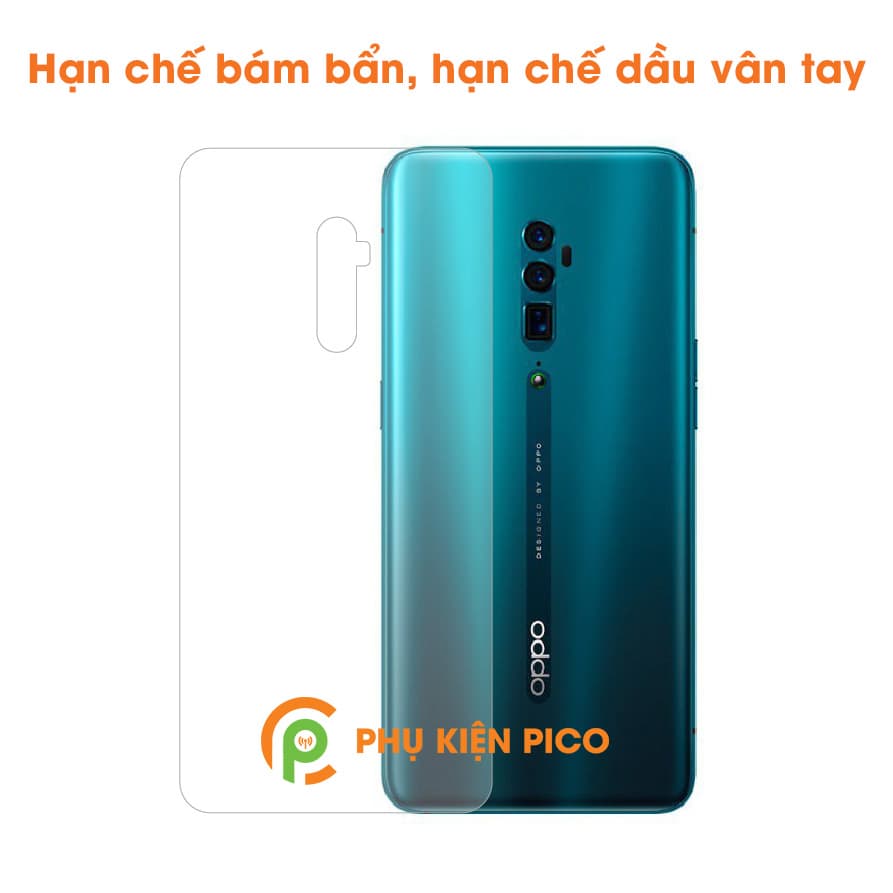 Dán dẻo PPF mặt lưng Oppo Reno 10x Zoom trong suốt - 4