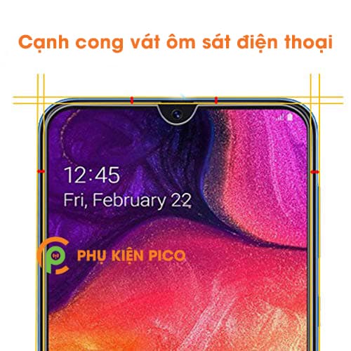 Kính cường lực Samsung Galaxy A50 trong suốt độ cứng 9H [KM đèn Led Usb] - 5