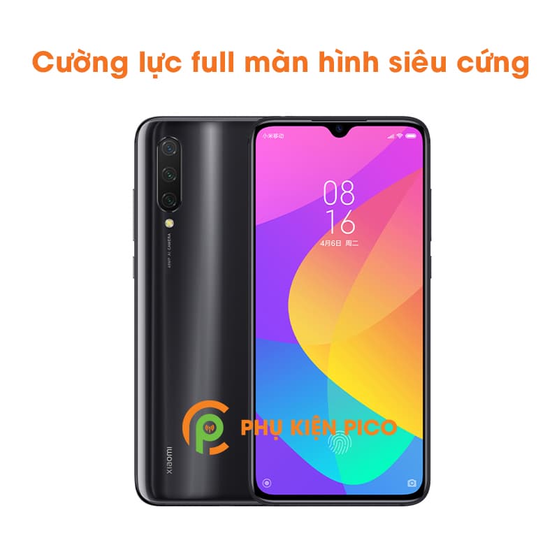 Kính cường lực Xiaomi Mi CC9 full viền độ cứng 9H - 3