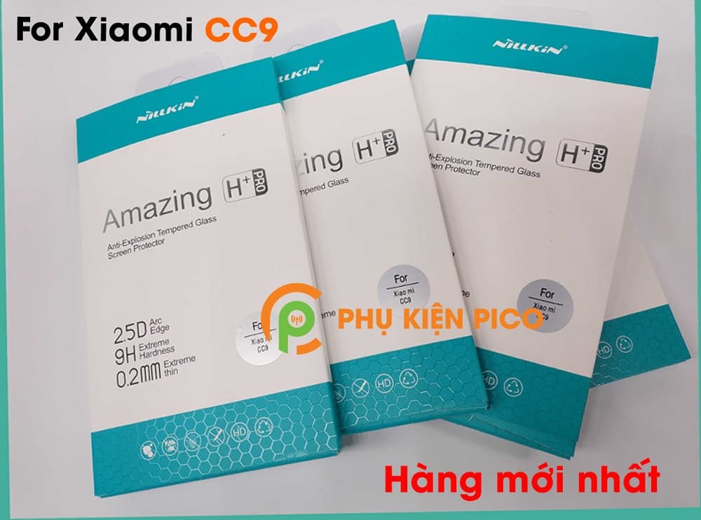 Kính cường lực Xiaomi Mi CC9 chính hãng Nillkin Amazing H+ Pro - 2