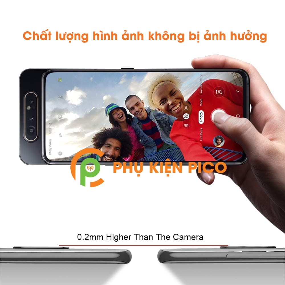 Dán camera Samsung Galaxy A80 chống xước bảo vệ camera - 5