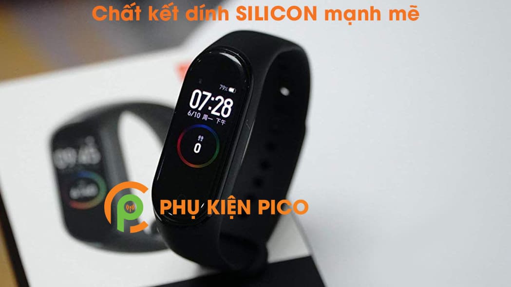 Bộ 2 miếng dán PPF màn hình vòng đeo tay thông minh Xiaomi Mi Band 4 dẻo trong sốt - 6