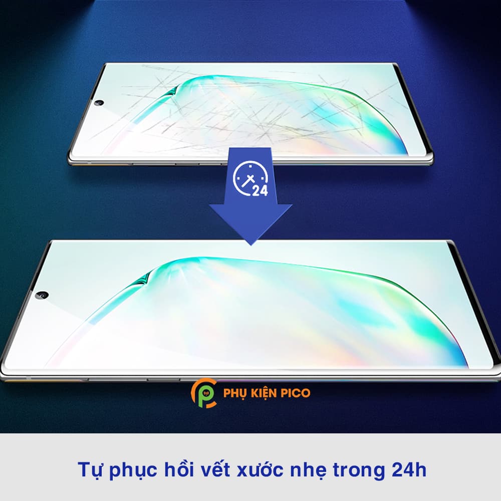 Dán màn hình Samsung Note 10 full màn dẻo trong suốt PPF tự phục hồi vết xước - 3