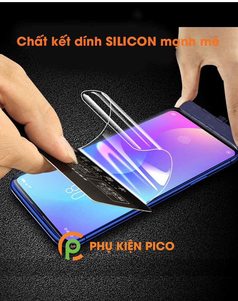 Dán PPF màn hình Xiaomi Mi 9T dẻo trong suốt full viền - 5
