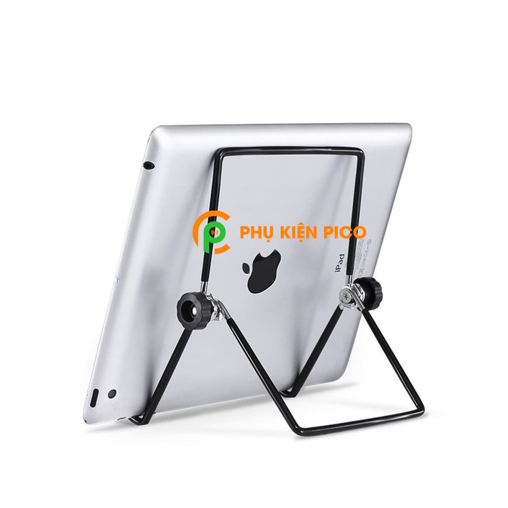 Giá đỡ iPad máy tính bảng bằng inox xoay 180 độ - 2