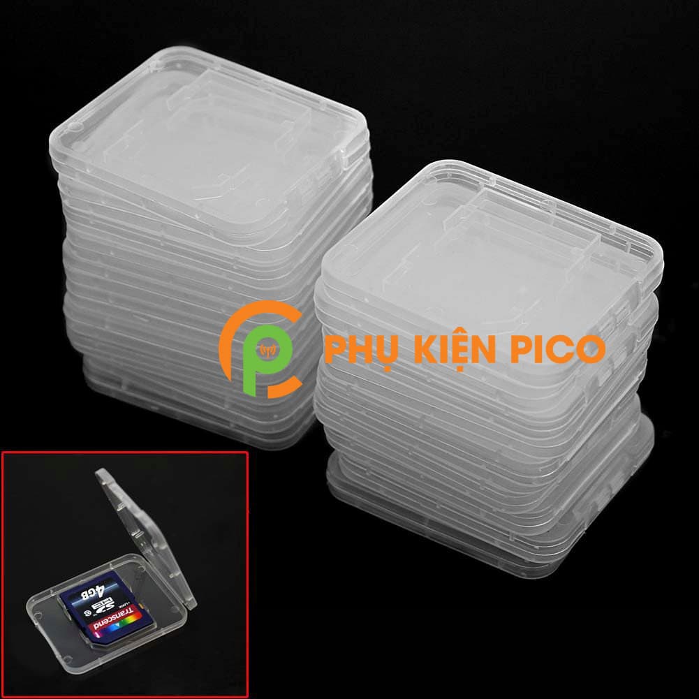 Bộ 5 hộp đựng bảo vệ thẻ nhớ SD, MICRO SD - 4