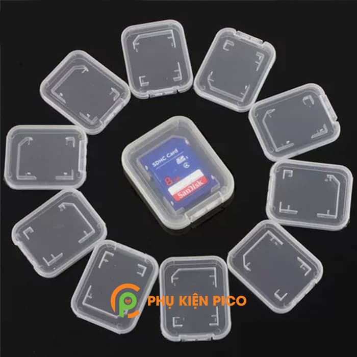 Bộ 5 hộp đựng bảo vệ thẻ nhớ SD, MICRO SD - 2