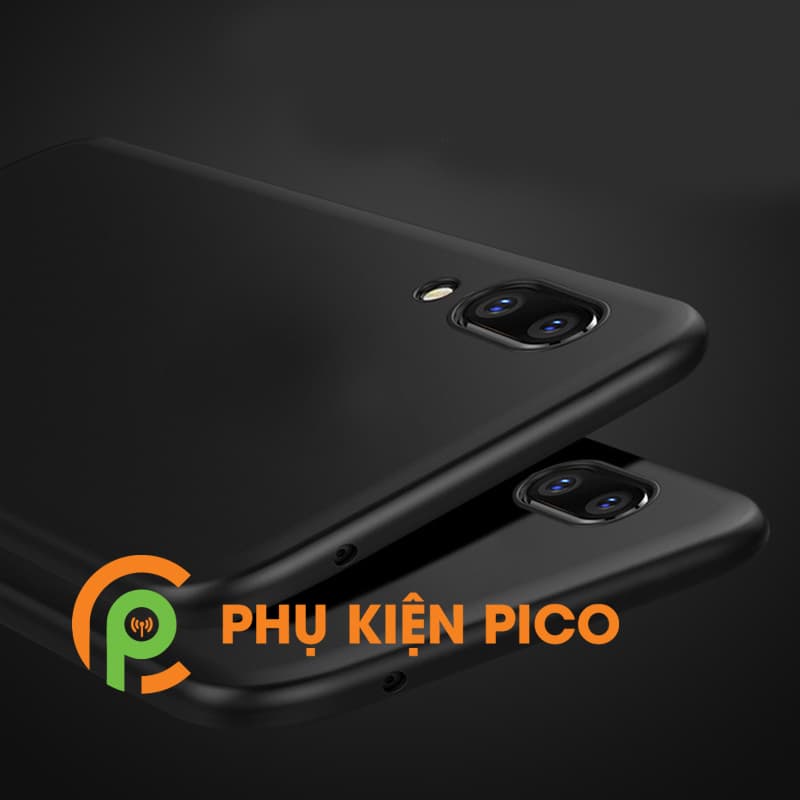 Ốp lưng Vivo X21 đen cao cấp bản vân tay trước máy - 6