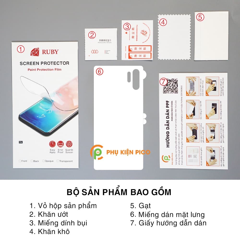 Dán lưng Samsung Galaxy Note 10 Plus PPF dẻo trong suốt - 2