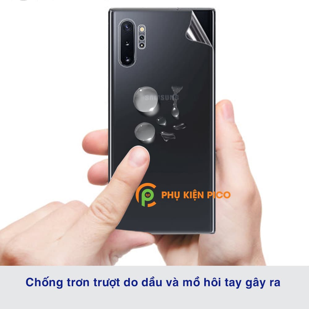 Dán lưng Samsung Galaxy Note 10 Plus PPF dẻo trong suốt - 4