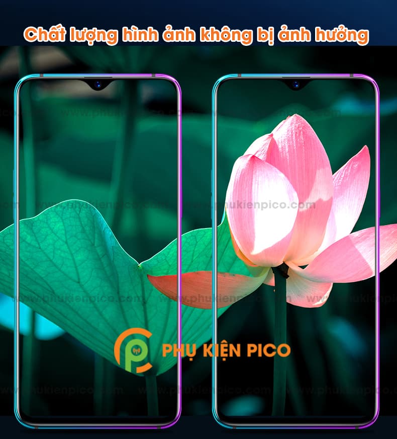 Combo kính cường lực và dán camera Samsung Galaxy A80 full viền độ cứng 9H - 2