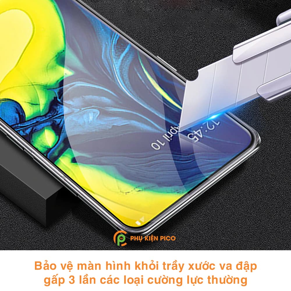 Kính cường lực Samsung A80 full màn hình viền siêu mỏng chính hãng Nillkin Amazing CP+ Pro trong suốt - 2