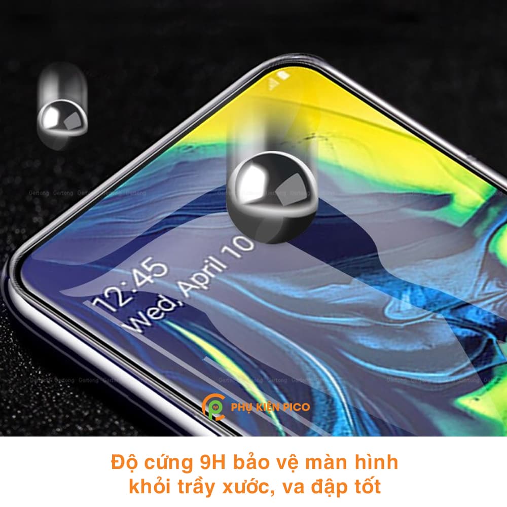 Kính cường lực Samsung A80 full màn hình hiển thị chính hãng Nillkin Amazing H trong suốt - 2