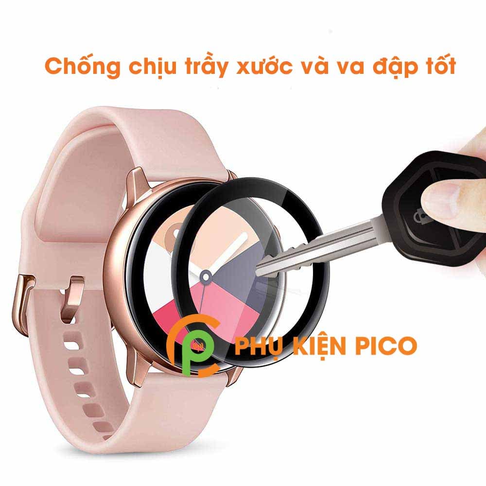 Cường lực đồng hồ Samsung Galaxy Watch Active 2 full viền bản 40mm - 5