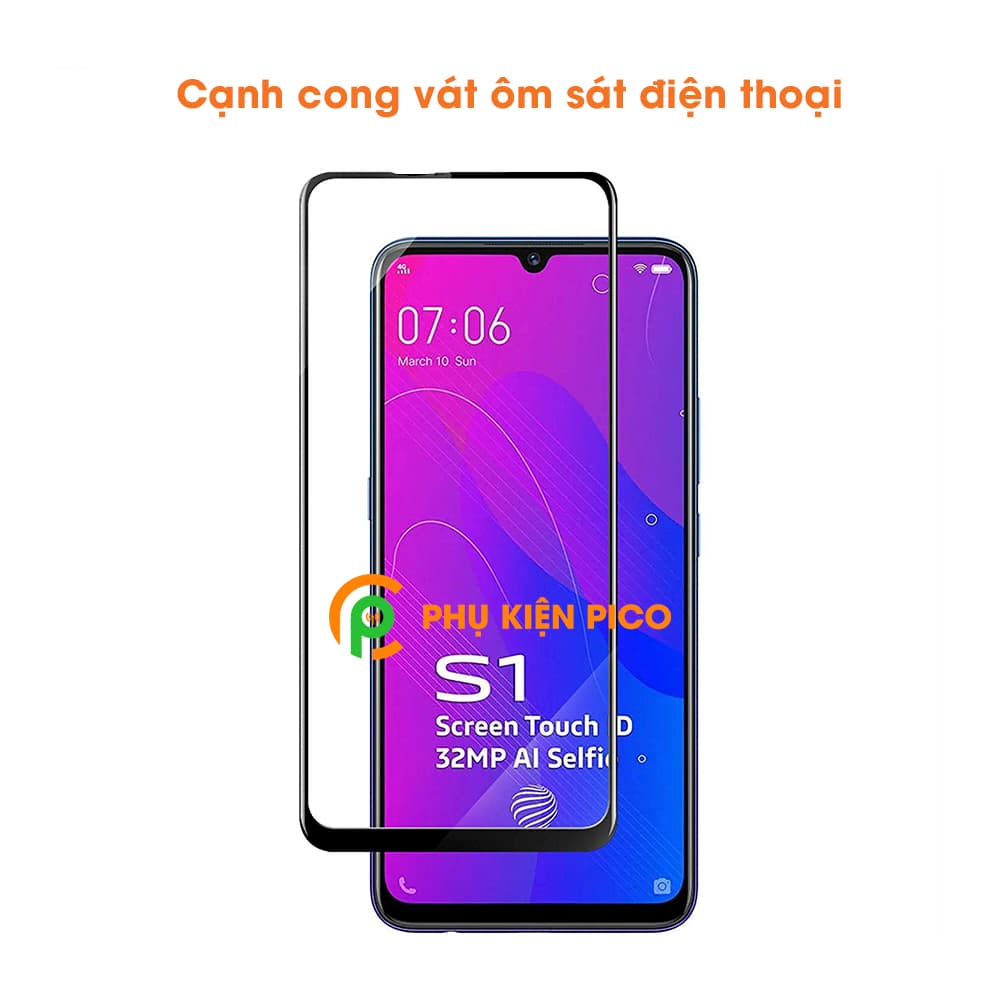 Kính cường lực Vivo S1 full viền độ cứng 9H - 4