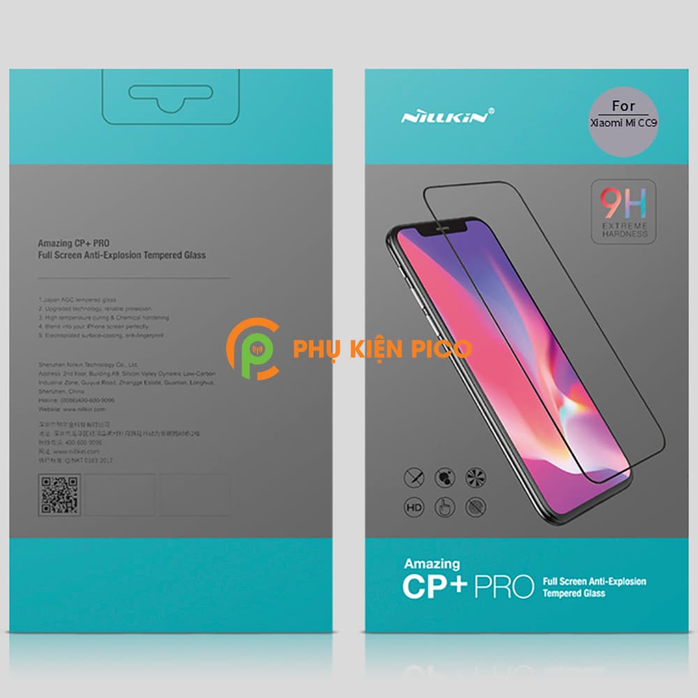 Kính cường Xiaomi Mi CC9 chính hãng Nillkin Amazing CP+ Pro - 5