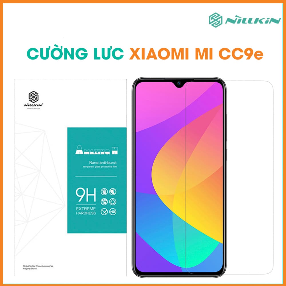 Kính cường lực Xiaomi Mi CC9e chính hãng Nillkin Amazing H