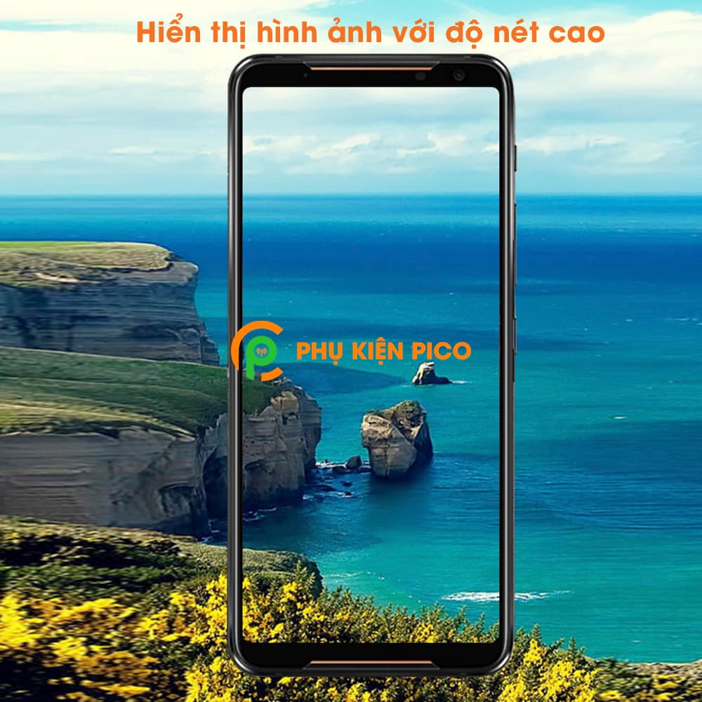 Kính cường lực Asus Rog phone 2 full viền độ cứng 9H - 6
