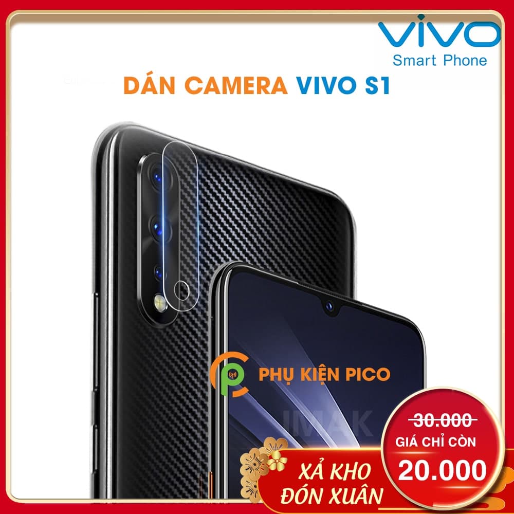 Dán camera Vivo S1 chống xước bảo vệ camera
