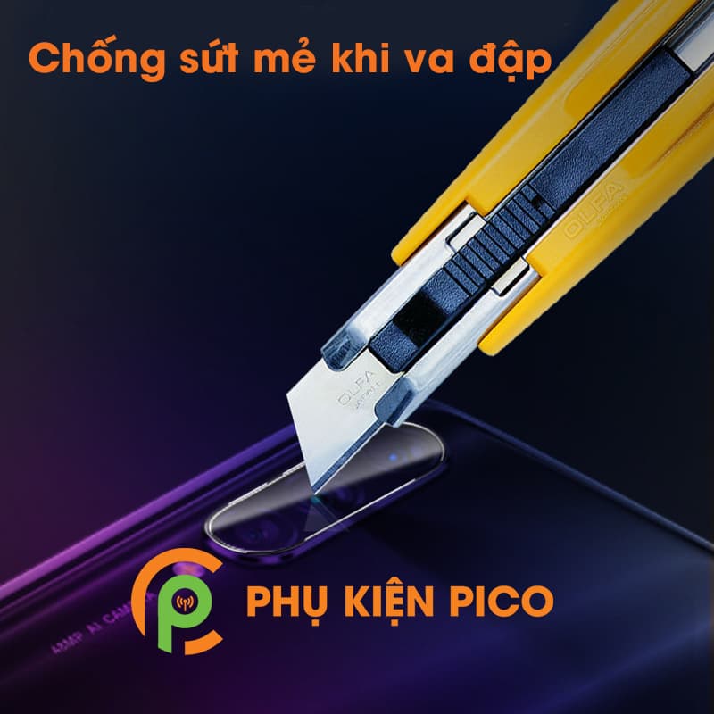 Dán camera Xiaomi Mi A3 chống xước bảo vệ camera - 4