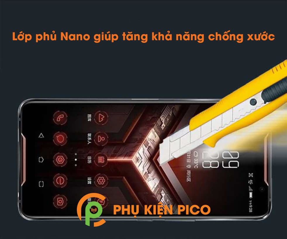 Dán dẻo màn hình Asus Rog Phone 2 trong suốt full viền - 5
