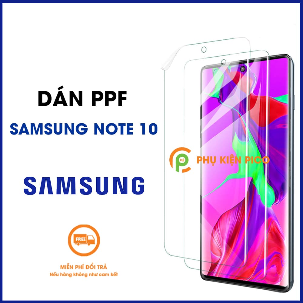 Combo dán PPF và dán camera Samsung Galaxy Note 10 - 4