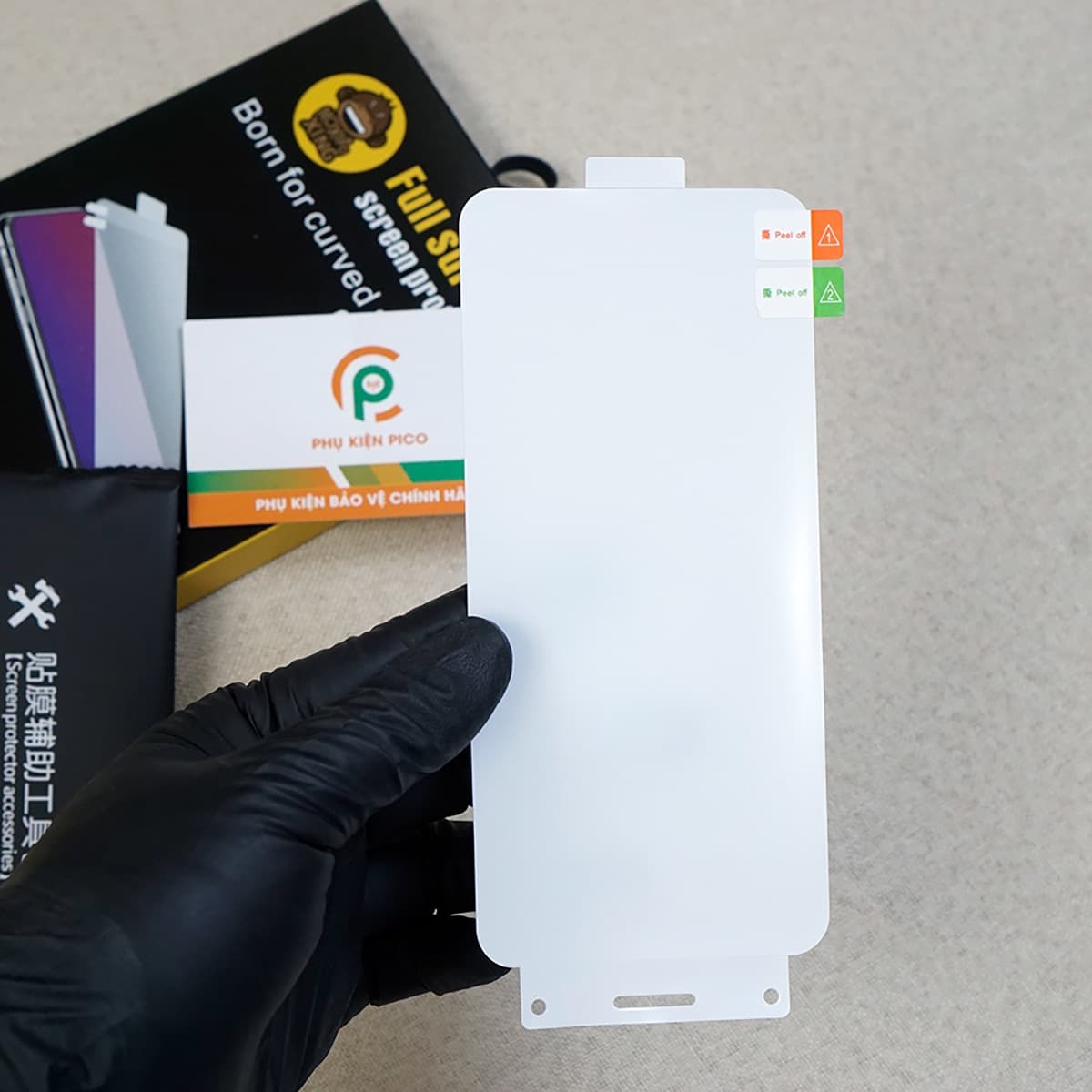 Dán màn hình Samsung Galaxy Note 10 Plus PPF dẻo trong suốt full viền - 3