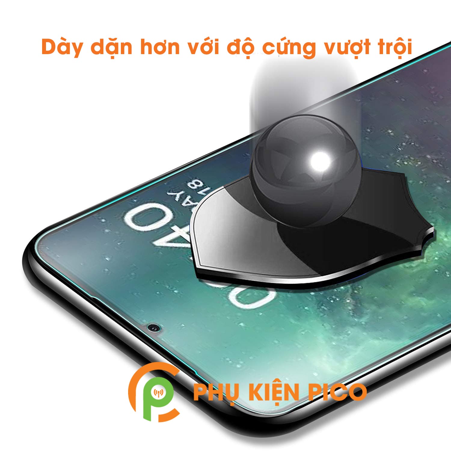 Kính cường lực Nokia 7.2 full màn hình độ cứng 9H - 5