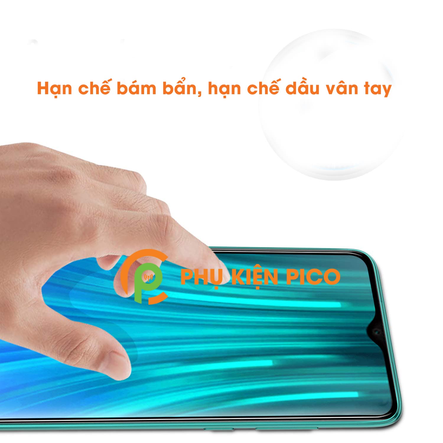 Kính cường lực Nokia 7.2 full màn hình độ cứng 9H - 3