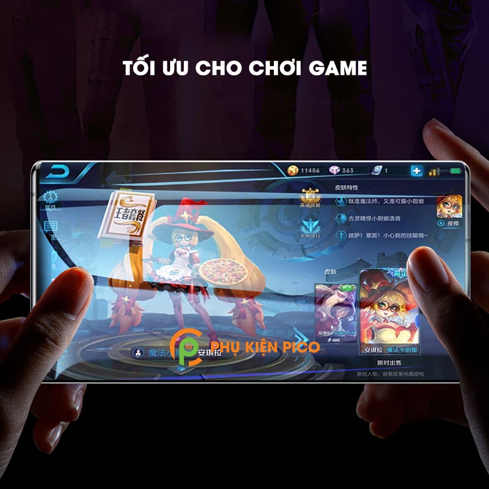 Dán màn hình Samsung Galaxy Note 10 Pro PFF cao cấp dẻo vân mờ chống bám vân tay chống nhìn trộm - 5