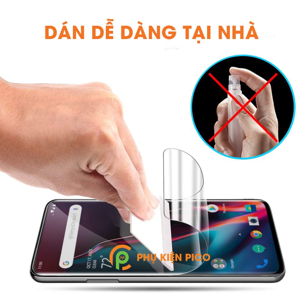 Dán màn hình Oneplus 7 Pro cao cấp PPF bản vân mờ chống bám vân tay - 2