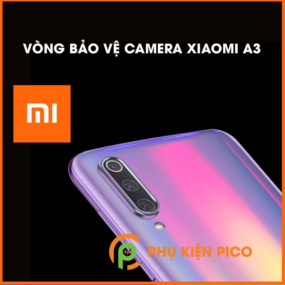Vòng bảo vệ camera Xiaomi Mi A3 chống xước bảo vệ camera
