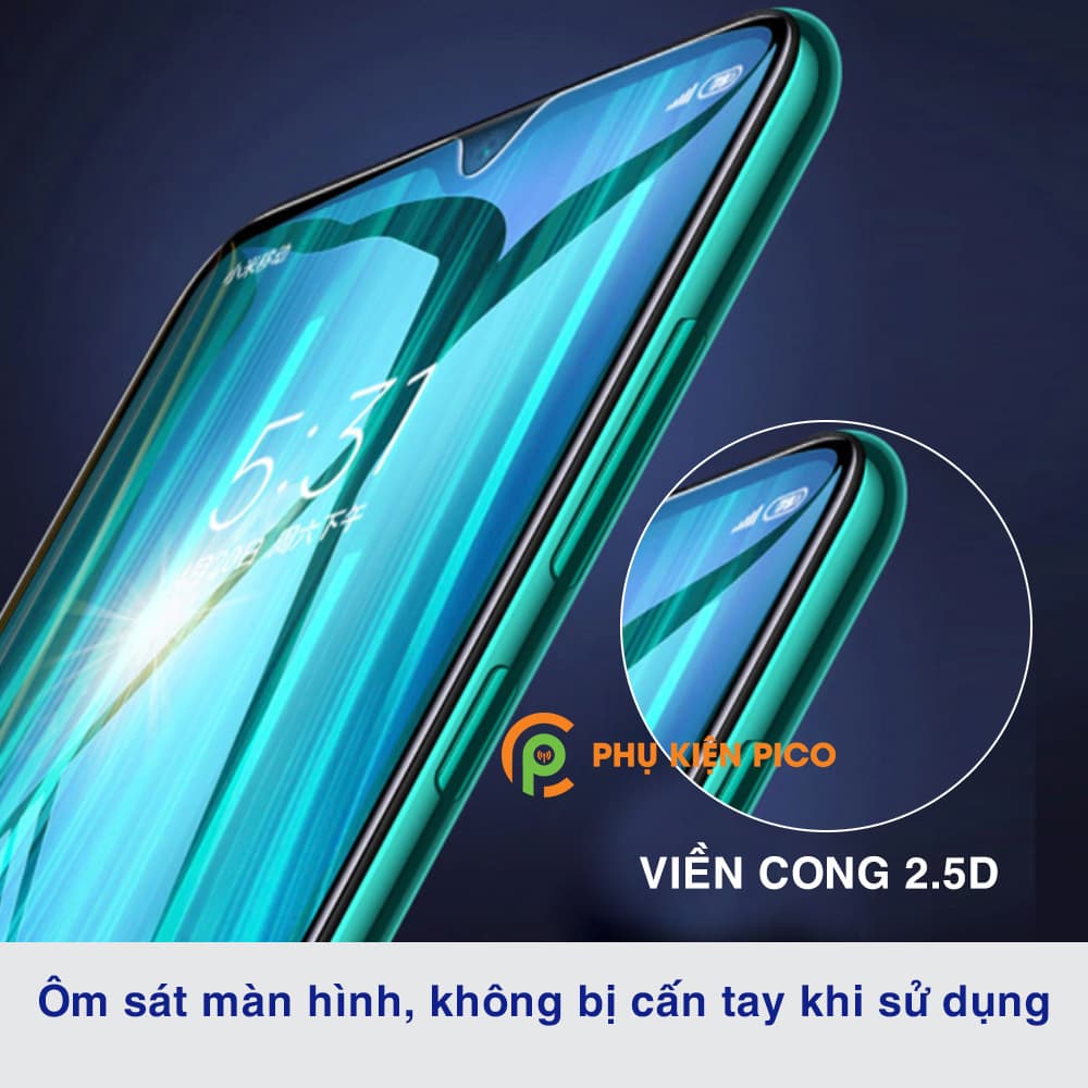 Cường lực Redmi Note 8 Pro trong suốt độ cứng 9H - Dán màn hình Xiaomi Redmi Note 8 Pro - 2