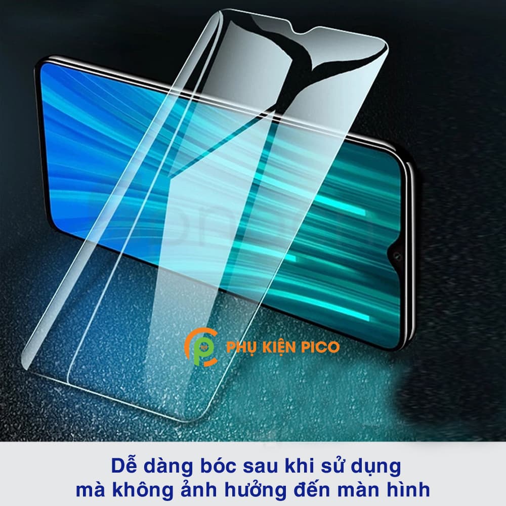 Cường lực Redmi Note 8 Pro trong suốt độ cứng 9H - Dán màn hình Xiaomi Redmi Note 8 Pro - 8