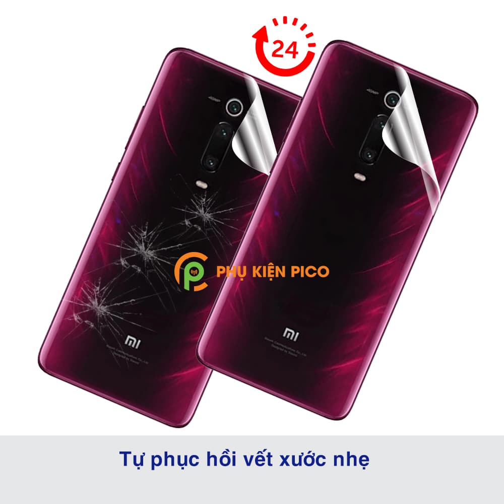 Dán dẻo mặt lưng Xiaomi Mi 9T full viền trong suốt bản đặc biệt - 6