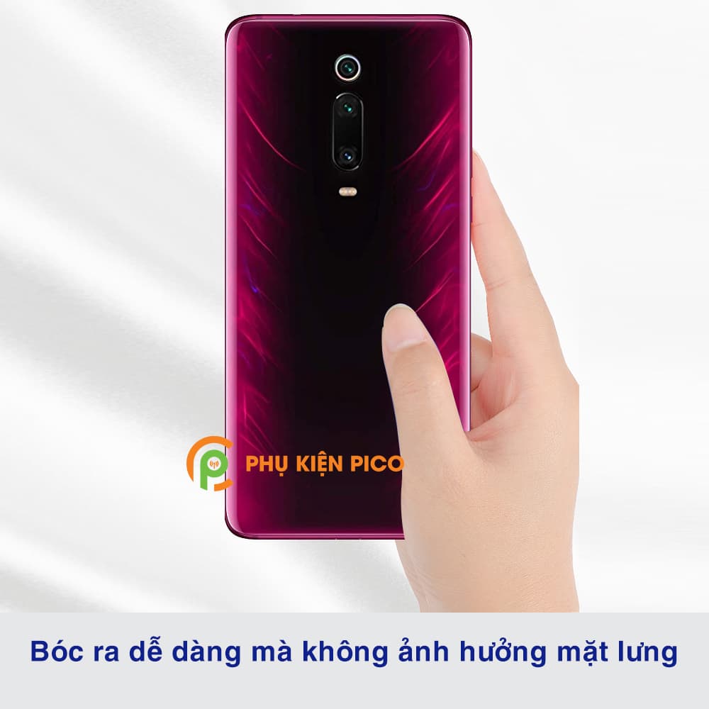 Dán dẻo mặt lưng Xiaomi Redmi K20 Pro full viền trong suốt bản đặc biệt - 7